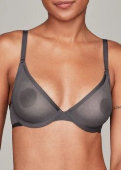 The Plunge - Mesh, Slate 34 The Plunge - Mesh, Slate -Velisse Bikini Shop pdp the plunge mesh slate b2 01