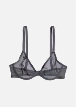 The Plunge - Mesh, Slate 38 The Plunge - Mesh, Slate -Velisse Bikini Shop pdp the plunge mesh slate b2 05