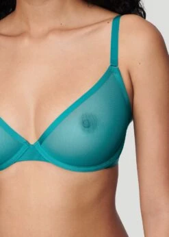 The Plunge - Mesh, Turquoise -Velisse Bikini Shop pdp the plunge mesh turquoise b1 04