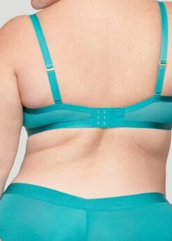 The Plunge - Mesh, Turquoise -Velisse Bikini Shop pdp the plunge mesh turquoise b3 03