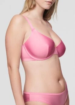 The Plunge - Satin, Rose Shine -Velisse Bikini Shop pdp the plunge satin rose shine b3 02