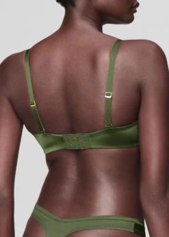 The Plunge - Satin, Vine Shine -Velisse Bikini Shop pdp the plunge satin vine shine b1 03