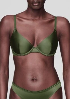 The Plunge - Satin, Vine Shine -Velisse Bikini Shop pdp the plunge satin vine shine b2 01