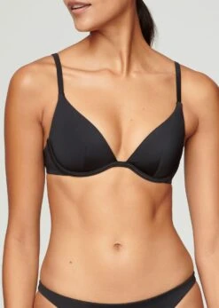 The Plunge - Swim, Black -Velisse Bikini Shop pdp the plunge swim black b1 01