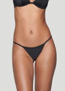 The String Bikini - Swim, Black 10 The String Bikini - Swim, Black -Velisse Bikini Shop pdp the string bikini swim black b0 01