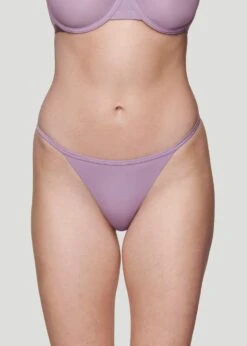 The String Thong - Modal, Amethyst -Velisse Bikini Shop pdp the string thong modal amethyst b2 01