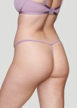 The String Thong - Modal, Amethyst -Velisse Bikini Shop pdp the string thong modal amethyst b2 03