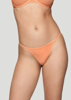 The String Thong - Modal, Coral -Velisse Bikini Shop pdp the string thong modal coral b0 01 1