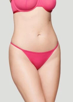 The String Thong - Modal, Fuchsia 10 The String Thong - Modal, Fuchsia -Velisse Bikini Shop pdp the string thong modal fuchsia b0 01