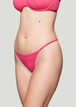 The String Thong - Modal, Fuchsia 11 The String Thong - Modal, Fuchsia -Velisse Bikini Shop pdp the string thong modal fuchsia b0 02 1