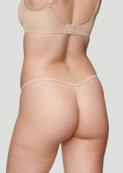 The String Thong - Modal, Sand 13 The String Thong - Modal, Sand -Velisse Bikini Shop pdp the string thong modal sand b2 03 1