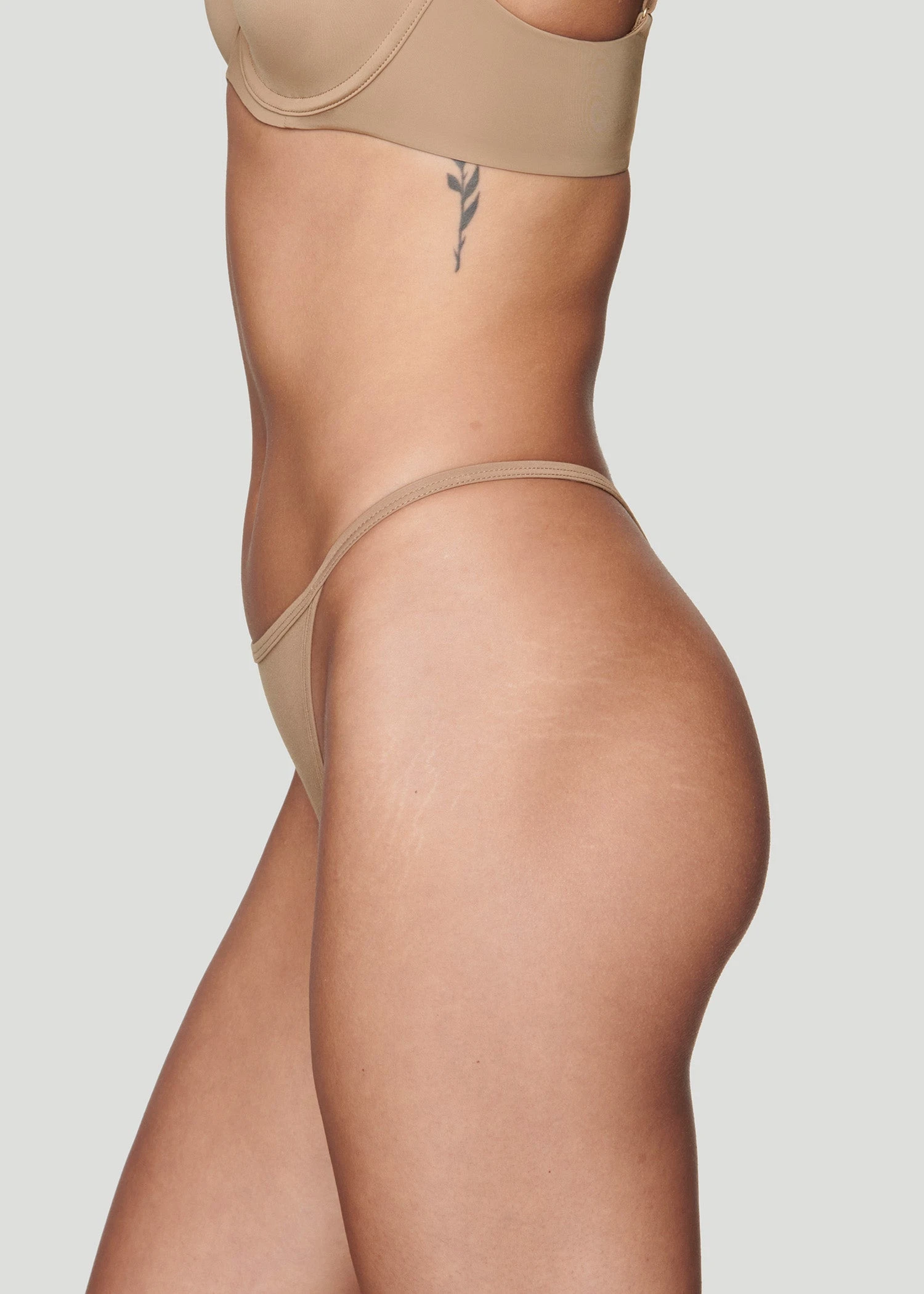 The String Thong - Modal, Taupe 7 The String Thong - Modal, Taupe - Image 5