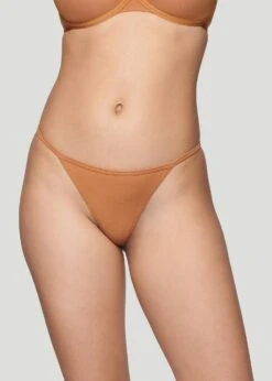 The String Thong Pack Of 5 - Modal, Caramel -Velisse Bikini Shop pdp the string thong pack of 5 modal caramel b0 02 1
