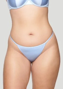 The String Thong - Satin, Crystal Shine 11 The String Thong - Satin, Crystal Shine -Velisse Bikini Shop pdp the string thong satin crystal shine b0 01