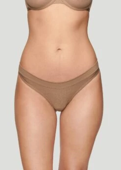 The Thong - Lurex, Taupe Sparkle 12 The Thong - Lurex, Taupe Sparkle -Velisse Bikini Shop pdp the thong lurex quartz sparkle b0 01