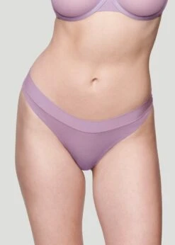 The Thong - Modal, Amethyst -Velisse Bikini Shop pdp the thong modal amethyst b2 01