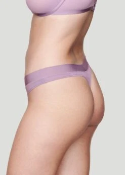 The Thong - Modal, Amethyst -Velisse Bikini Shop pdp the thong modal amethyst b2 02