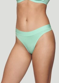 The Thong - Modal, Aqua -Velisse Bikini Shop pdp the thong modal aqua b0 01 1