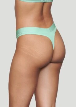 The Thong - Modal, Aqua -Velisse Bikini Shop pdp the thong modal aqua b0 03