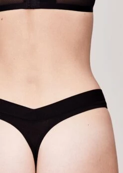The Thong - Modal, Black -Velisse Bikini Shop pdp the thong modal black b0 03 e82d0f18 be13 445d 92bd 411ca3697e6a