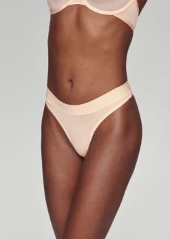 The Thong - Modal, Blush -Velisse Bikini Shop pdp the thong modal blush b0 01 1