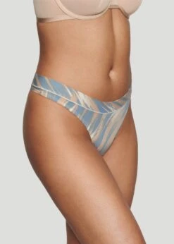The Thong - Modal, Brush Print -Velisse Bikini Shop pdp the thong modal brush print b0 02 1