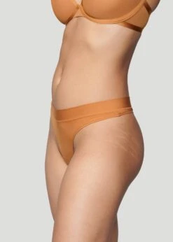 The Thong - Modal, Caramel -Velisse Bikini Shop pdp the thong modal caramel b0 02