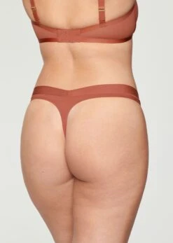The Thong - Modal, Clay 13 The Thong - Modal, Clay -Velisse Bikini Shop pdp the thong modal clay b0 03