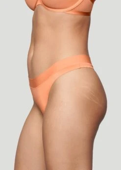 The Thong - Modal, Coral 11 The Thong - Modal, Coral -Velisse Bikini Shop pdp the thong modal coral b0 02