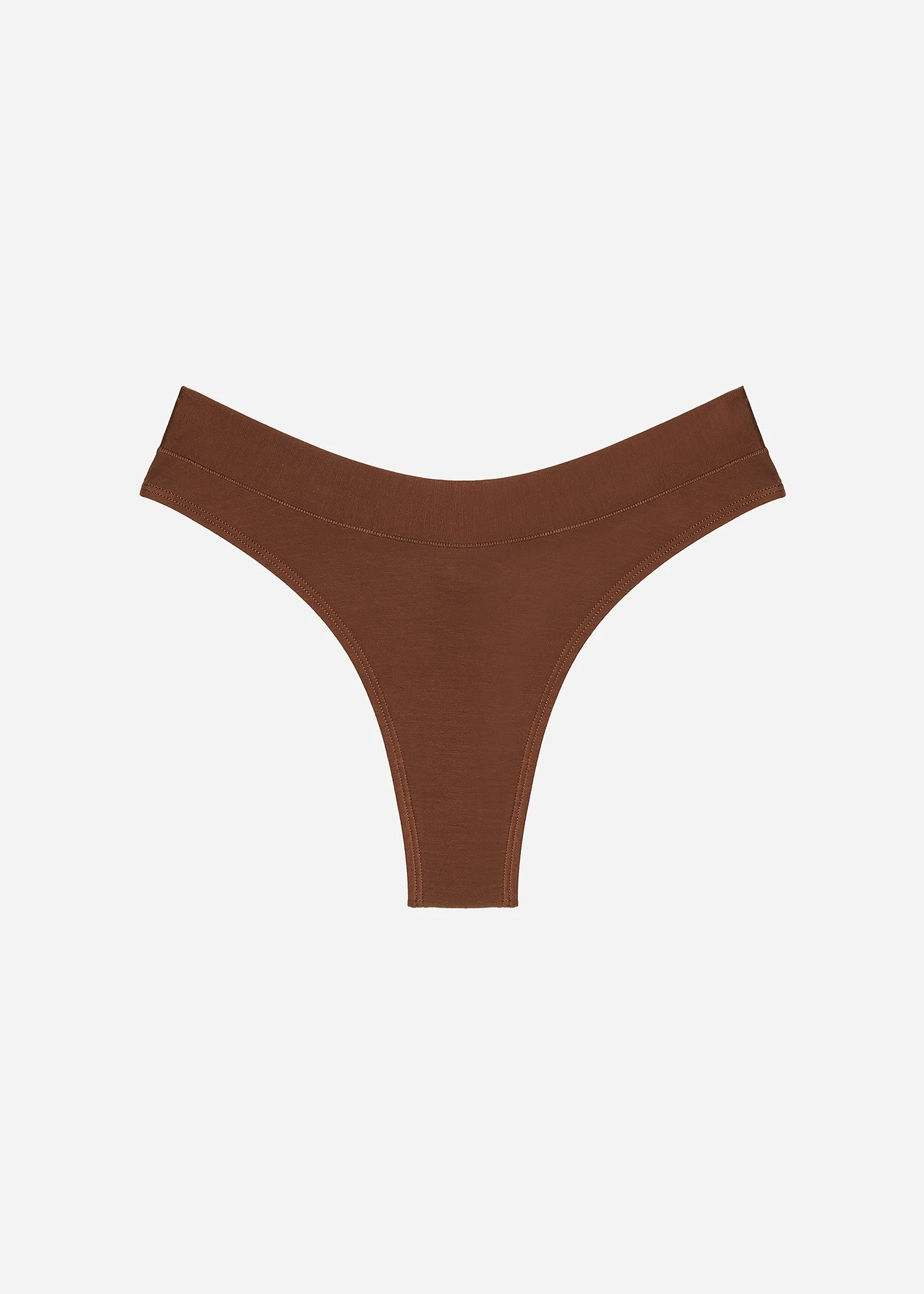 The Thong - Modal, Espresso 5 The Thong - Modal, Espresso - Image 3