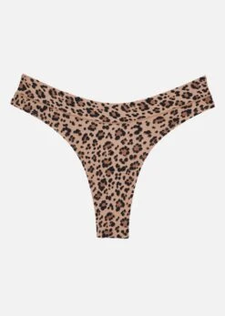 The Thong - Modal, Leopard -Velisse Bikini Shop pdp the thong modal leopard b0 05