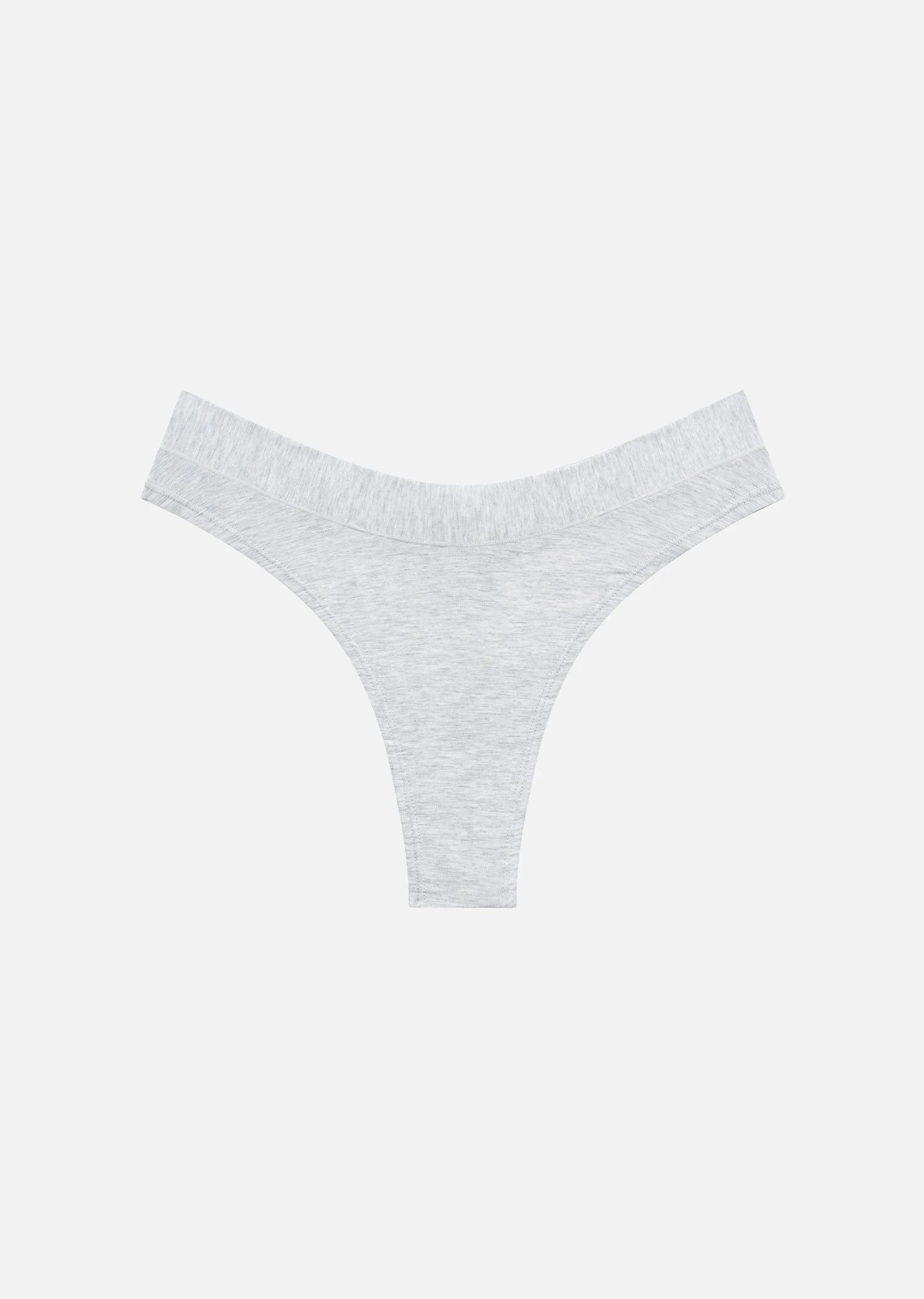 The Thong - Modal, Heather Grey 5 The Thong - Modal, Heather Grey - Image 3