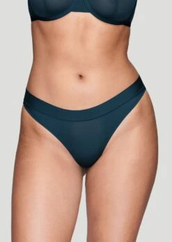 The Thong - Modal, Ocean 11 The Thong - Modal, Ocean -Velisse Bikini Shop pdp the thong modal ocean b0 01