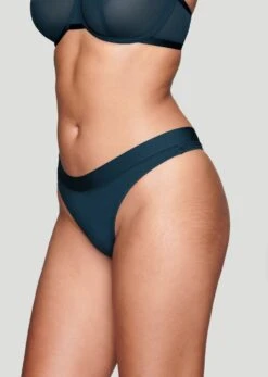 The Thong - Modal, Ocean 12 The Thong - Modal, Ocean -Velisse Bikini Shop pdp the thong modal ocean b0 02