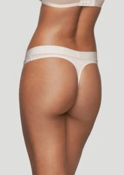 The Thong - Modal, Sand/Salt -Velisse Bikini Shop pdp the thong modal sand salt b0 03