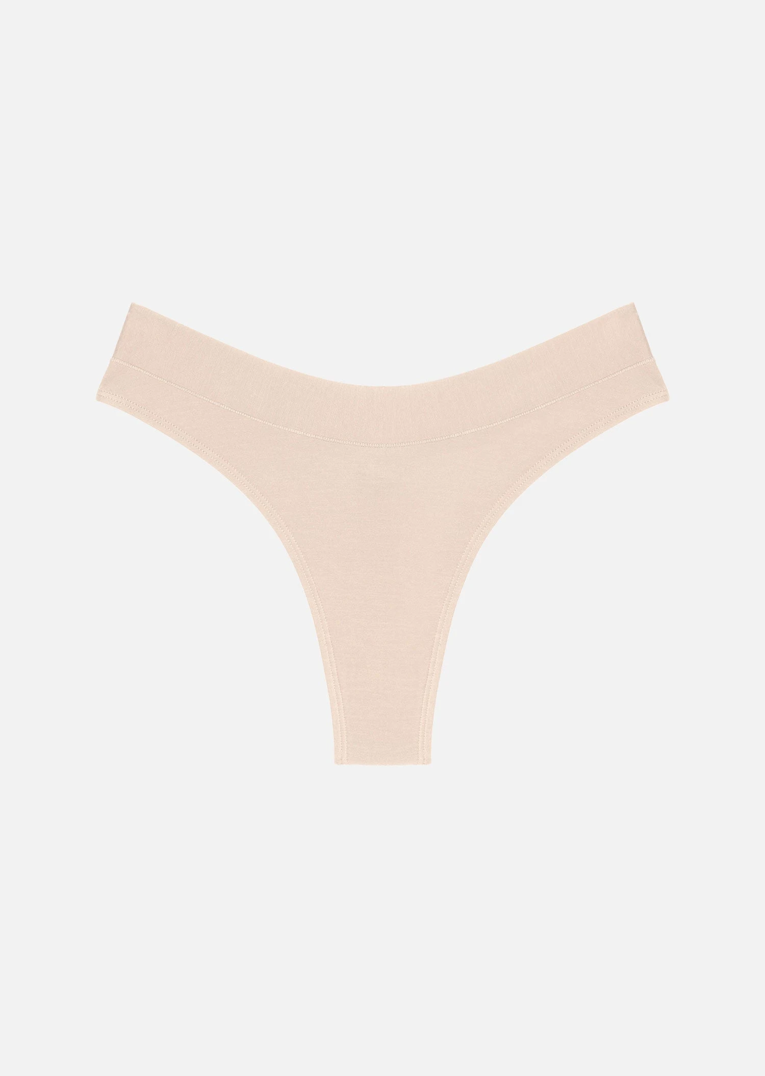 The Thong Pack Of 3 - Modal, Black & Taupe 8 The Thong Pack Of 3 - Modal, Black & Taupe - Image 6