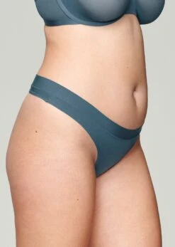 The Thong - Modal, Sea -Velisse Bikini Shop pdp the thong modal sea b0 02