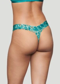 The Thong - Modal, Marble Turquoise 12 The Thong - Modal, Marble Turquoise -Velisse Bikini Shop pdp the thong modal turquoise marble b0 03