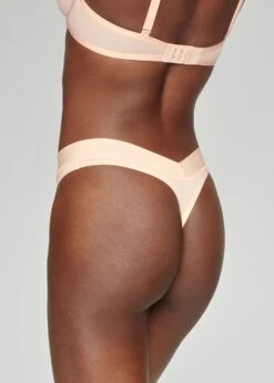 The Thong Pack Of 3 - Modal, Blush -Velisse Bikini Shop pdp the thong pack of 3 modal blush b0 02